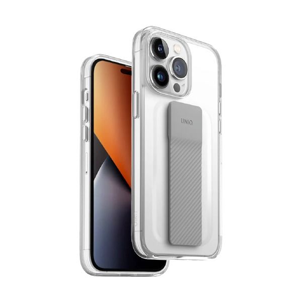 Uniq iPhone 14 Pro Hybrid Heldro Mount Series Case | Lucent Clear Uniq iPhone 14 Pro Hybrid Heldro Mount Series Case | Lucent Clear